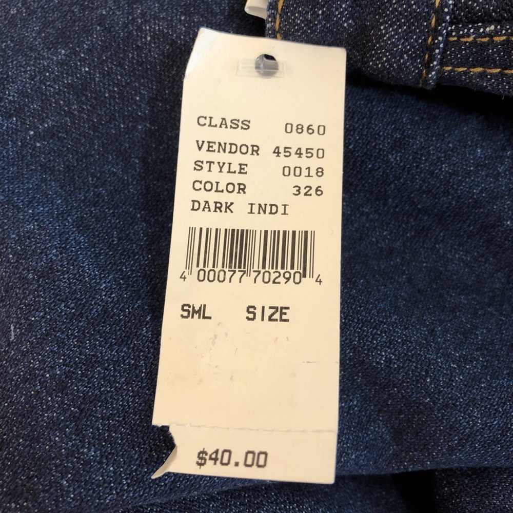 BRANDY MELVILLE DARK WASH JEANS - Picture 3 of 4